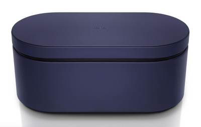 Prussian black luxury leather storage case