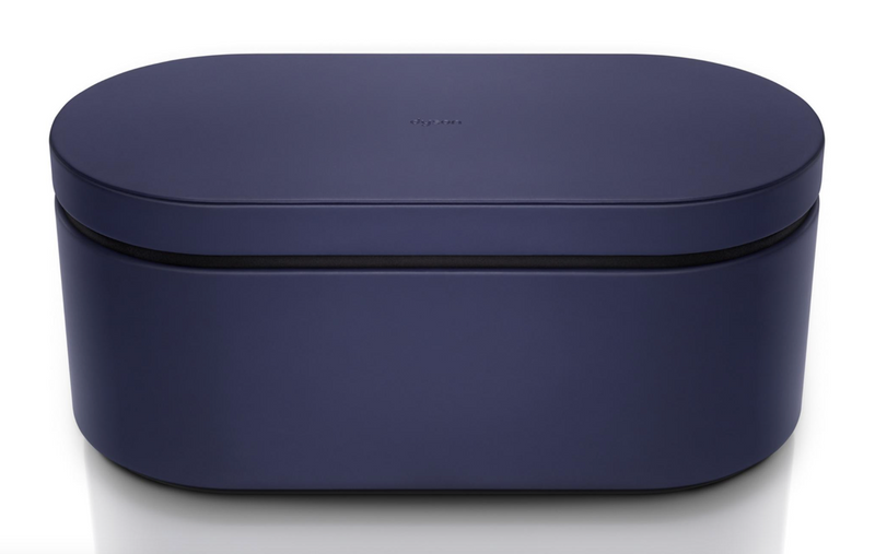 Prussian black luxury leather storage case